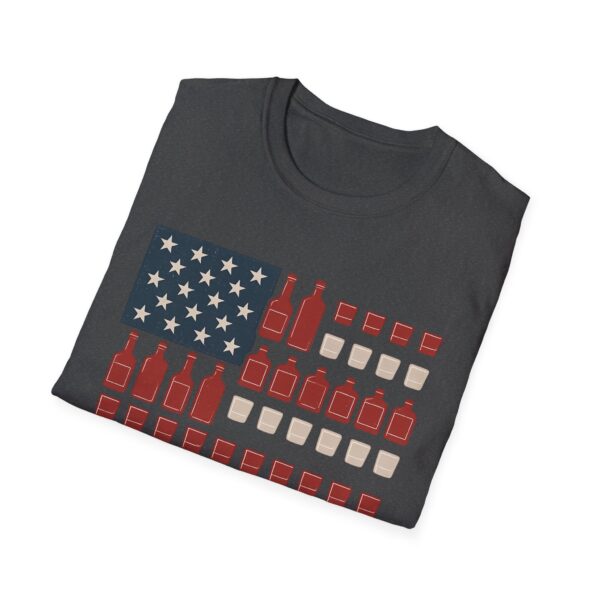 American Themed Whiskey T-Shirt, Fun Summer Tee, Bourbon Lovers Gift, Patriotic Apparel, 4th of July Shirt - Image 8