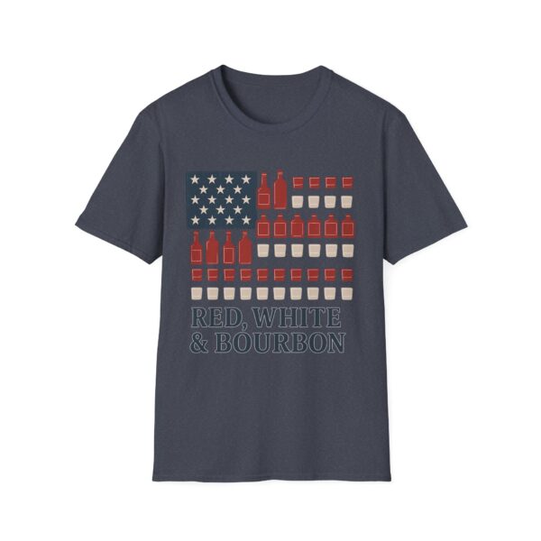 American Themed Whiskey T-Shirt, Fun Summer Tee, Bourbon Lovers Gift, Patriotic Apparel, 4th of July Shirt - Image 21