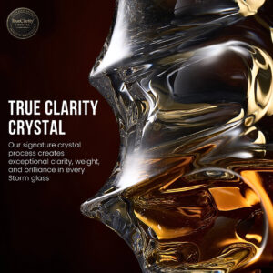 TsukiGlass Storm crystal whisky glass official product photograph