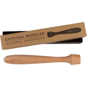 A Bar Above 12-Inch Extra-Long Cocktail Muddler – Natural Hardwood