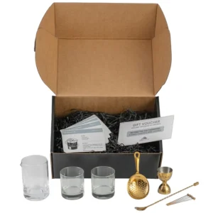 A Bar Above Old Fashioned Gift Box – Gold