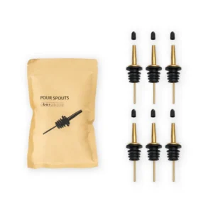 A Bar Above Pour Spouts – Gold – 6-Pack