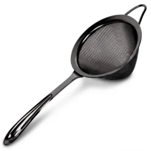 A Bar Above Fine Mesh Strainer – Black