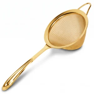 A Bar Above Fine Mesh Strainer – Gold – Large (Double)