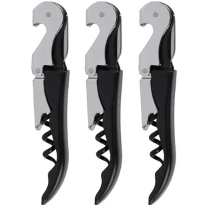 A Bar Above Professional Wine Opener – Black – 3-Pack