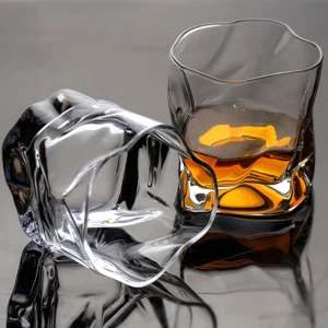 TsukiGlass Hoshi Japanese Crystal Whisky Glass – 2-Pack