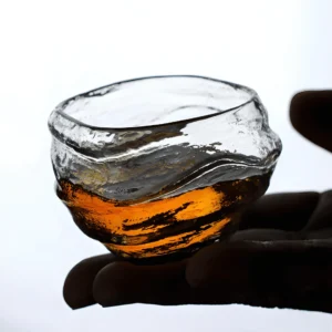 TsukiGlass Kai Japanese Crystal Whisky Glass – 8-Pack