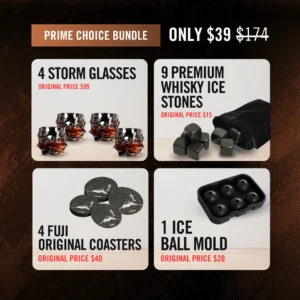 TsukiGlass TsukiGlass Choice Whisky Bundle — Prime